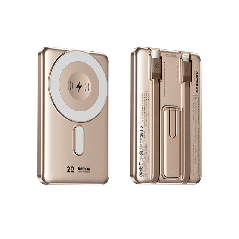 Power Bank Magsafe REMAX CX-1 15W 5000mAh zlatni
