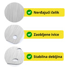 Set 6 pločica za popravku šarki na nameštaju