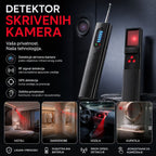 Detektor skrivenih kamera, GPS i bežičnih signala