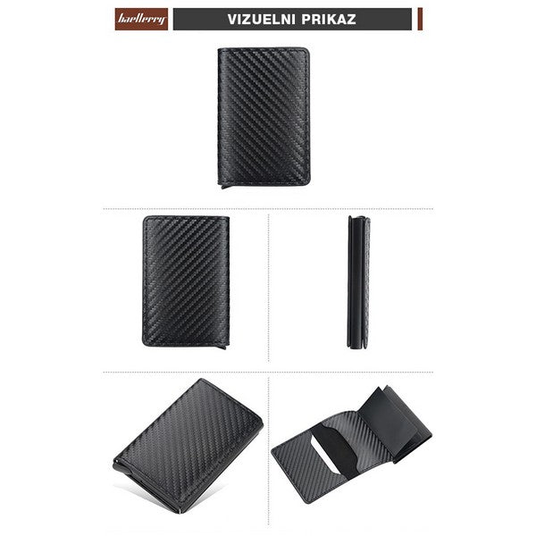 NOVČANIK KOŽNI – BLACK