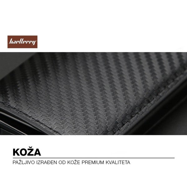 NOVČANIK KOŽNI – BLACK