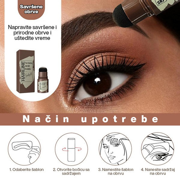 SET ZA OBLIKOVANJE OBRVA – SIVA BOJA