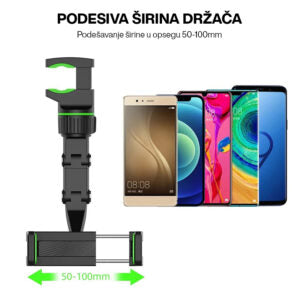 1+1 AKCIJA Set za polimerizaciju farova 12v + držač za mobilni telefon (crno-zeleni)
