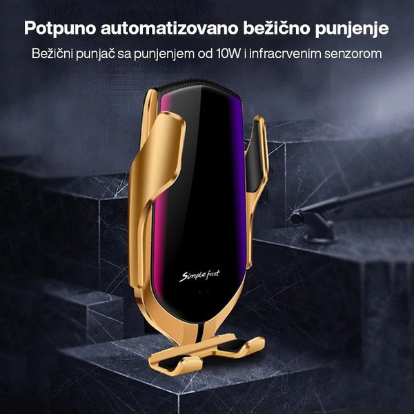 PAMETNI NOSAČ TELEFONA SA BEŽIČNIM PUNJENJEM