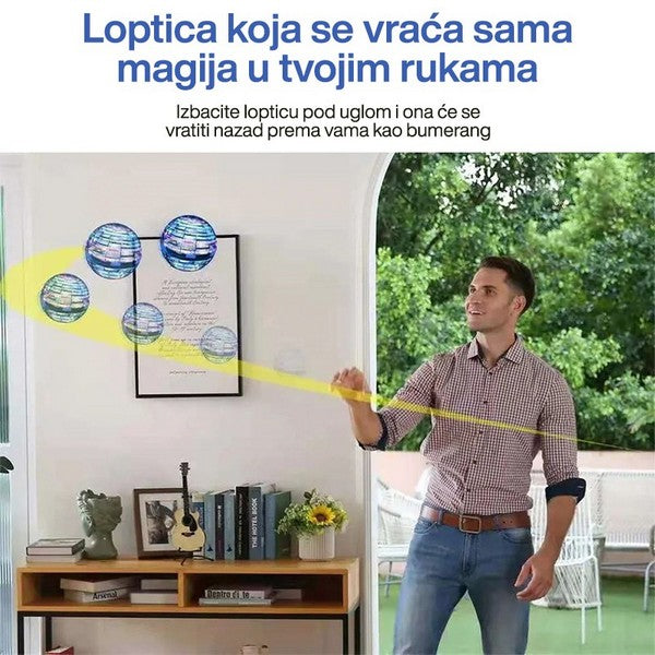 MAGIČNA LED LETEĆA LOPTICA