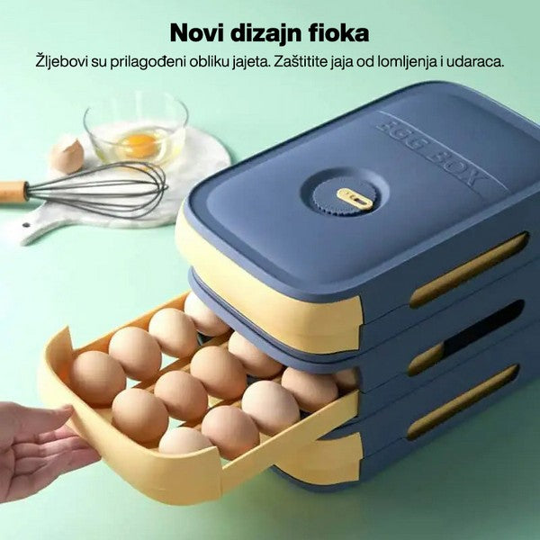 PLASTIČNA KUTIJA ZA ODLAGANJE JAJA