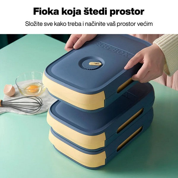 PLASTIČNA KUTIJA ZA ODLAGANJE JAJA