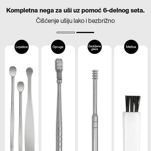 6-DELNI SET ZA NEGU UŠIJU
