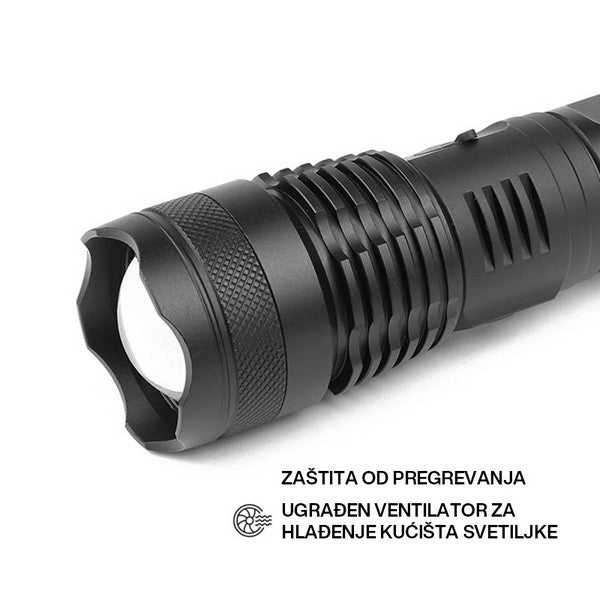 RUČNA LED BATERIJSKA LAMPA