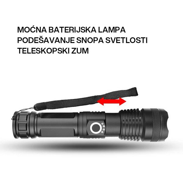 RUČNA LED BATERIJSKA LAMPA