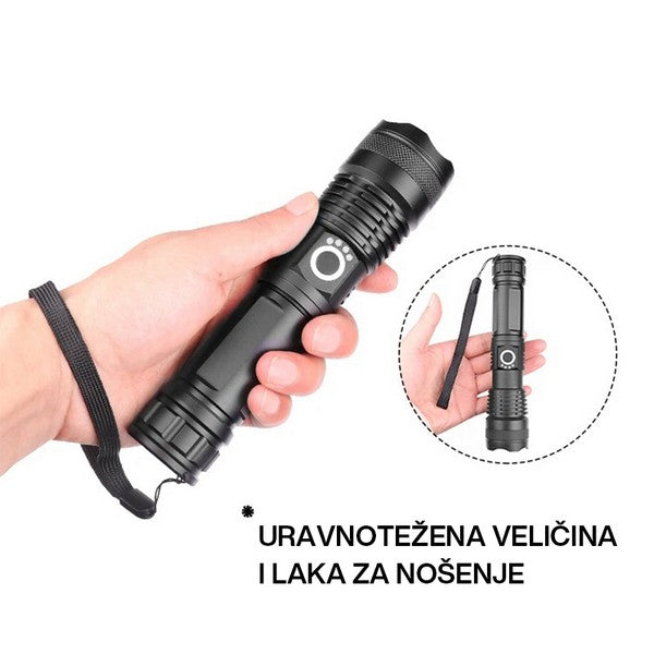 RUČNA LED BATERIJSKA LAMPA