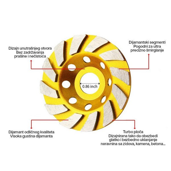 DIJAMANTSKI BRUSNI DISK