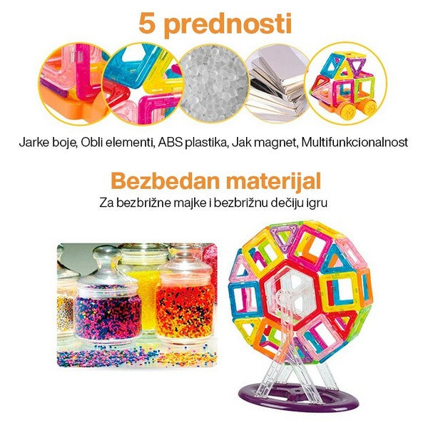 SET ZA IGRANJE SA MAGNETIMA MAGNETIX