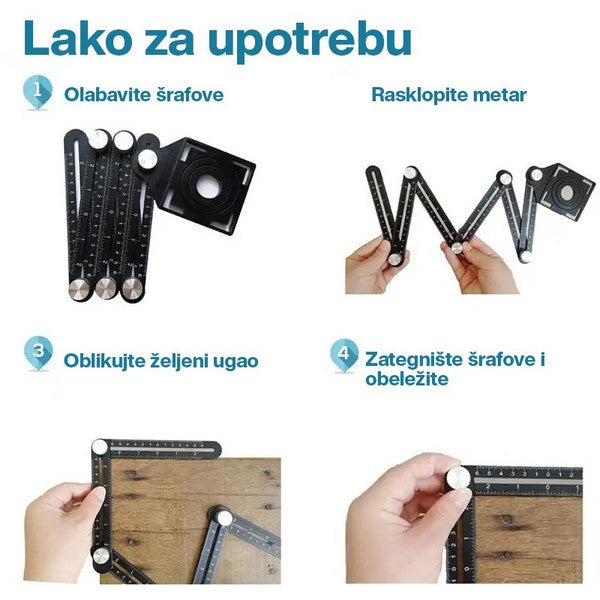 HEKSAGONALNI UGAONI LENJIR