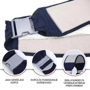 1+1 AKCIJA Kadica sa jastukom za kupanje beba + nosiljka za bebe