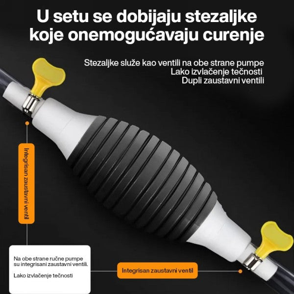 RUČNA PUMPA ZA PRETAKANJE TEČNOSTI