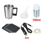 1+1 AKCIJA Set za polimerizaciju farova 12v + držač za mobilni telefon (crno-zeleni)