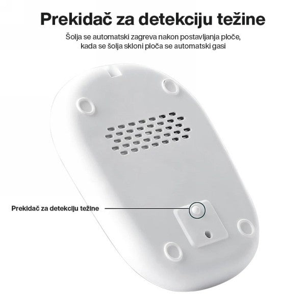 ŠOLJA SA PLOČOM ZA GREJANJE NAPITKA
