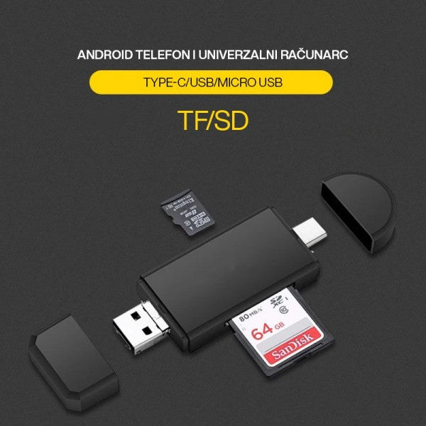 USB ČITAČ MEMORIJSKIH KARTICA
