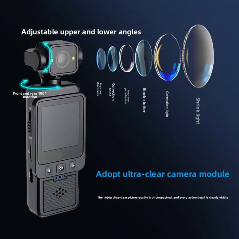 DV01 Handheld 360 mini kamera – Full HD, Wi-Fi, crna