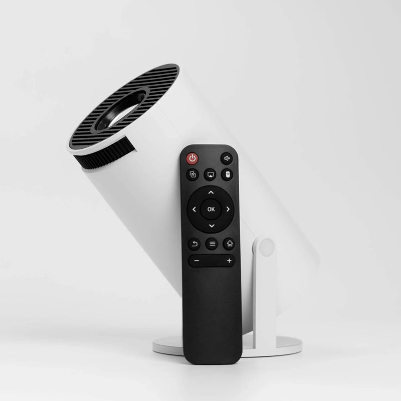 HY300 Pro Smart projektor – Android, Wi-Fi 6, Bluetooth, beli