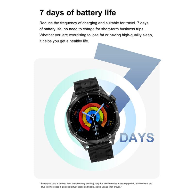 DT5 Smart Watch 1,46" – crni + 2 narukvice