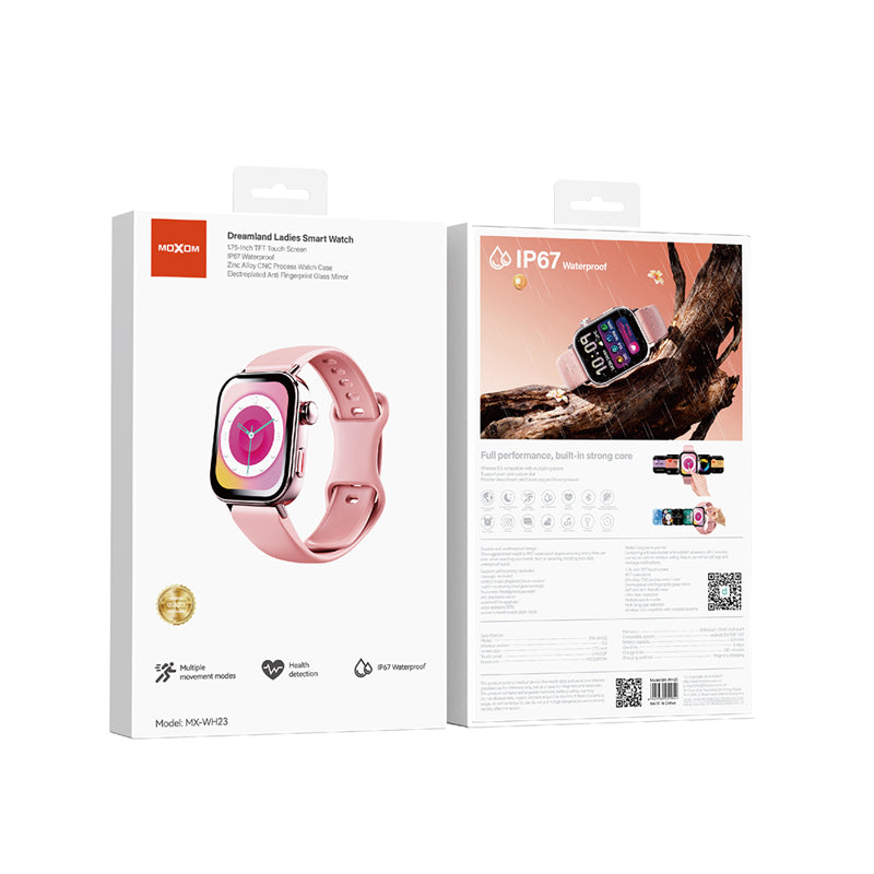 Moxom MX-WH23 Smart Watch 1,75" – Pink