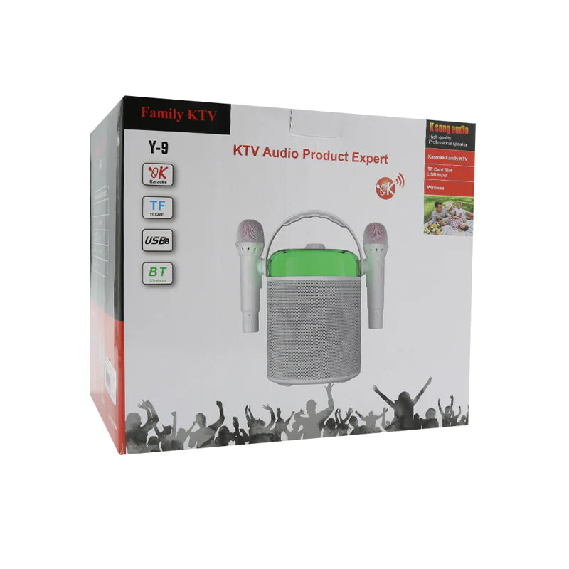 Zvučnik Bluetooth Y-9 sa 2 mikrofona