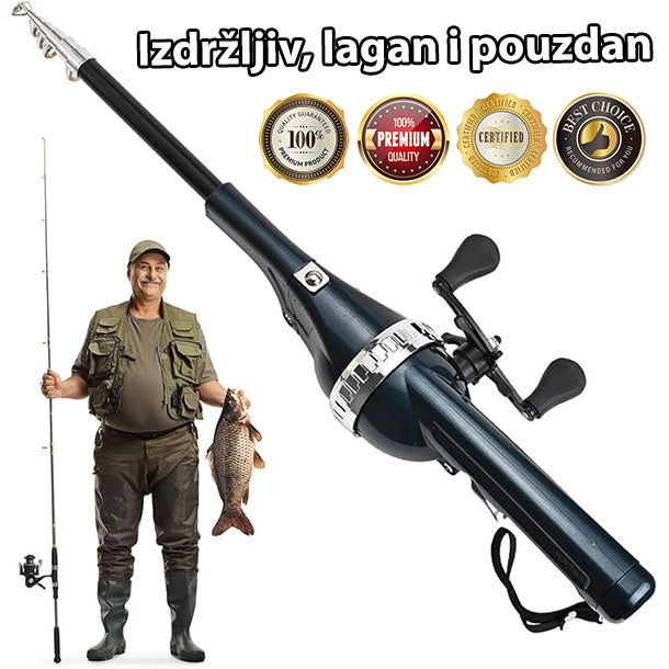 Profesionalni sklopivi štap za pecanje ProFish X