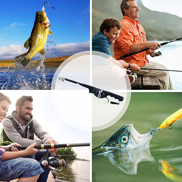 Profesionalni sklopivi štap za pecanje ProFish X