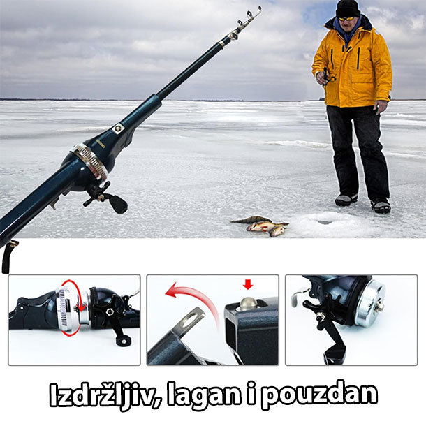 Profesionalni sklopivi štap za pecanje ProFish X