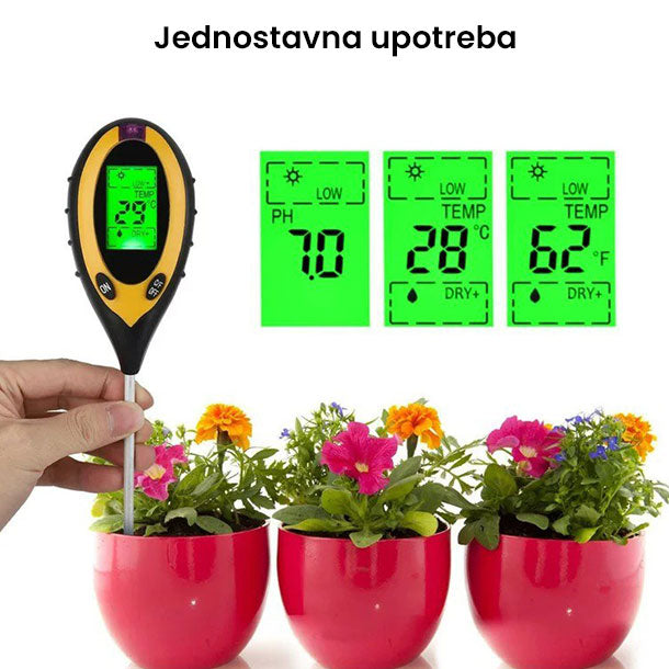 Pametni 4 u 1 ispitivač zemljišta TerraScan