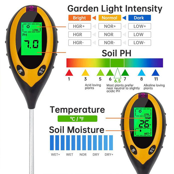 Pametni 4 u 1 ispitivač zemljišta TerraScan