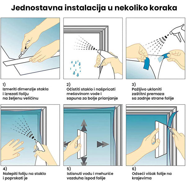 Samolepljiva folija sa efektom ogledala Foil X