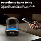 Bluetooth zvučnik sa RGB ambijentalnim osvetljenjem