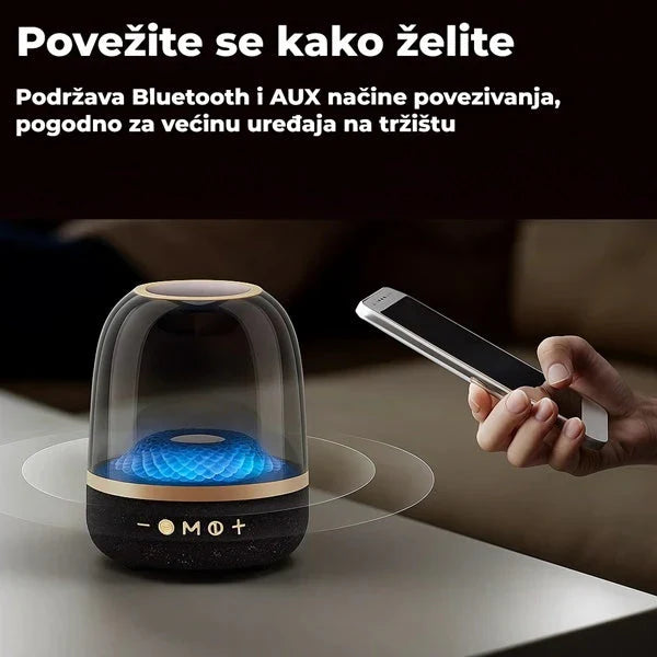 Bluetooth zvučnik sa RGB ambijentalnim osvetljenjem