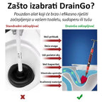 Moćan odčepljivač odvoda koji rešava svaki problem za sekundu DrainGo