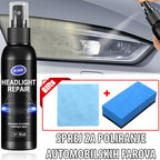 Profesionalni sprej za poliranje farova LightFX