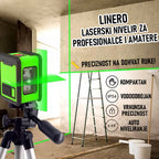 Laserski nivelir za profesionalce i amatere Linero