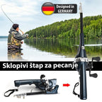 Profesionalni sklopivi štap za pecanje ProFish X + BESPLATAN POKLON set udica i varalica